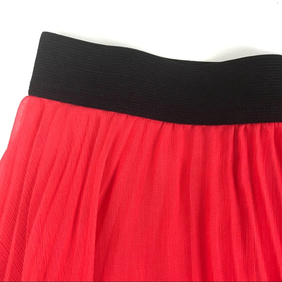 Abercrombie Fitch Sheer Pleat Skirt Size S Girls - Picture 3 of 8